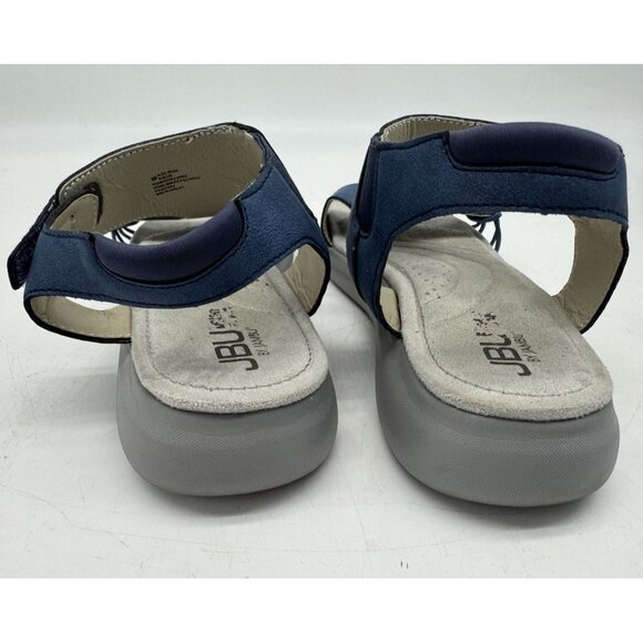 JBU By Jambu Womens Alice Vegan Flats Sandals Size 9M Blue Casual Slingback - Picture 7 of 10